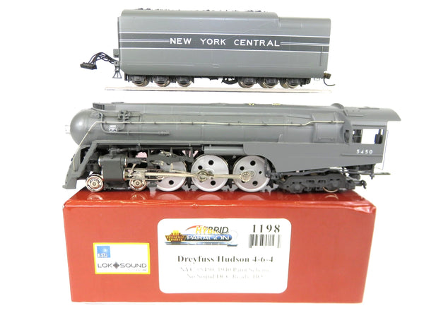 Broadway Limited Brass Hybrid #1198 HO NYC 4-6-4 Dreyfuss Hudson ESU LOK Sound