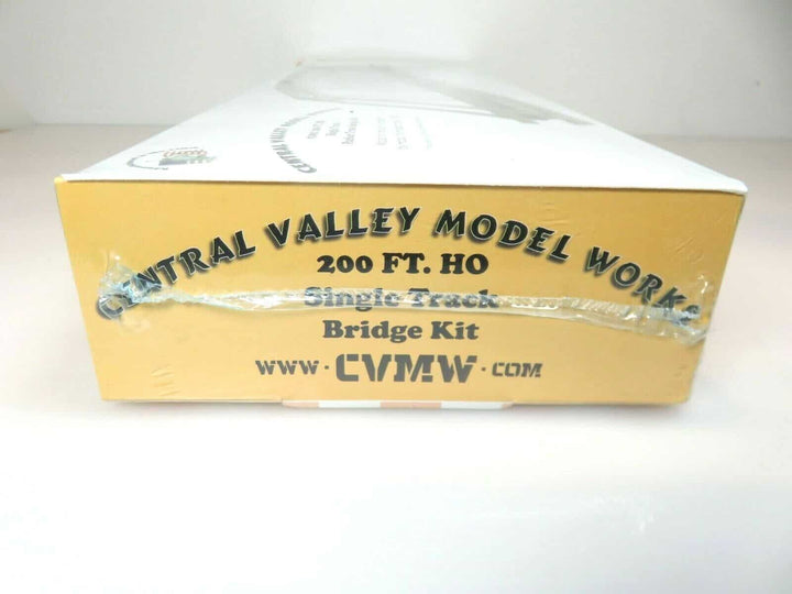 Central Valley Model Works 1901 HO 200' Single Track Parker Truss Bridge Kit NIB image 3