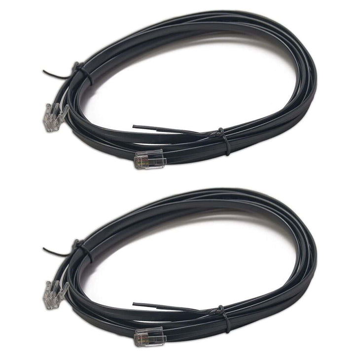 Digitrax LNC82 LocoNet Cable 2 Pack 8 Foot 2.4 Meter image 0