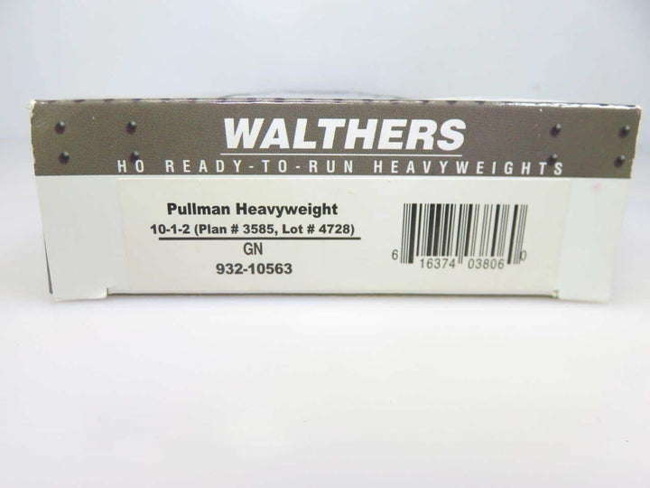 Walthers 932-10563 HO Great Northern Pullman Heavyweight 10-1-2 Passenger Car image 3