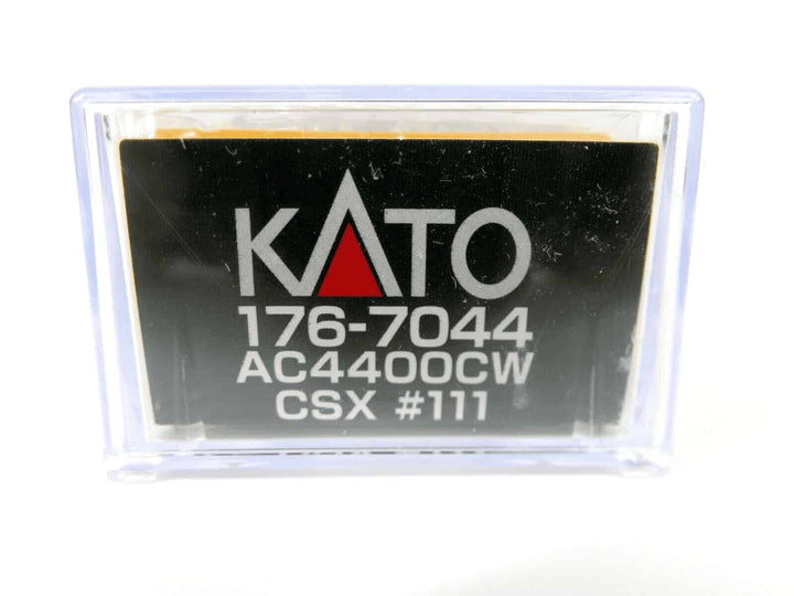 Kato 176-7044 N Scale CSX Transportation GE AC4400CW Diesel Locomotive #111 NIB image 3