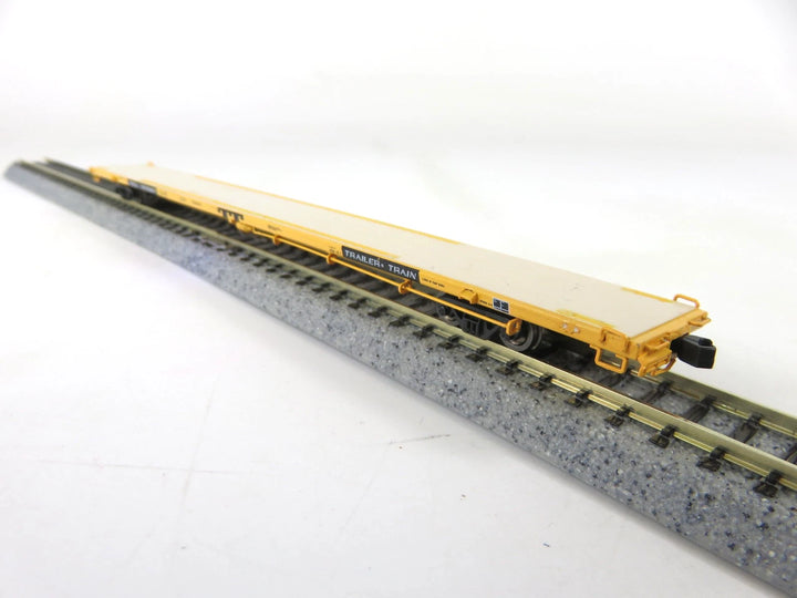 Atlas 50 004 441 N Scale ACF 89' 4" Flat Car TTCX Trailer Train #97608 ...