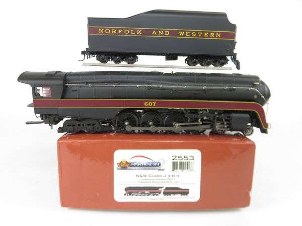 Broadway Limited BLI 2553 HO N&W 4-8-4 Class J Steam Locomotive DCC/Sound/Smoke