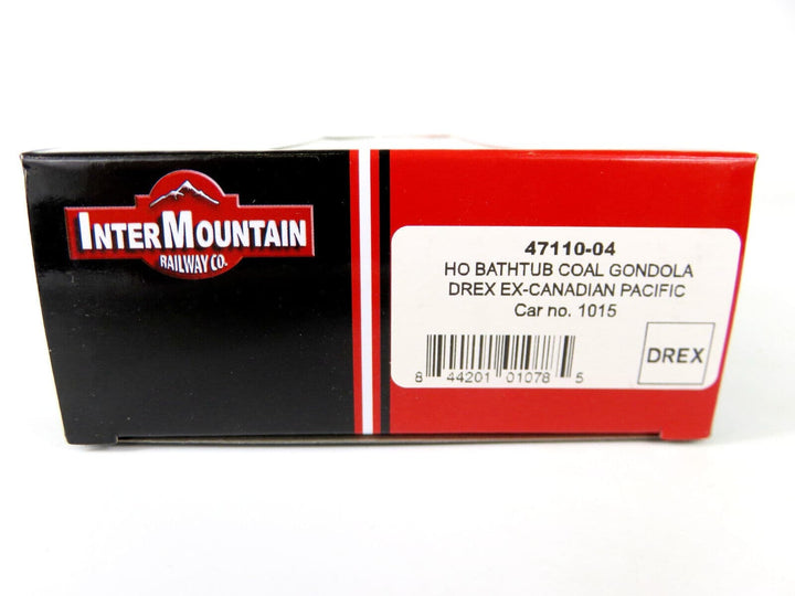 Intermountain 47110-04 HO Scale Bathtub Coal Gondola DREX EX-Canadian Pacific image 3