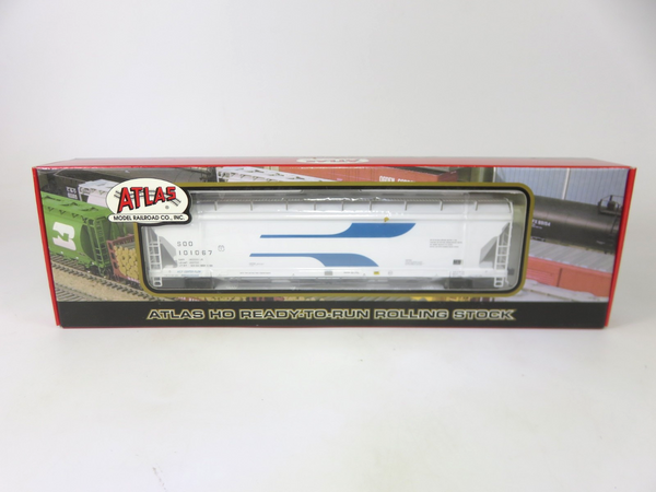 Atlas 1506-1 HO Scale ACF PressureAide Center Flow Hopper SOO Line #101067