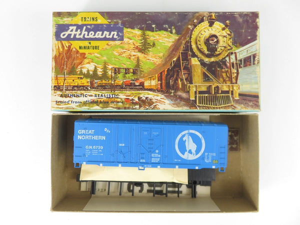 Athearn Blue Box #2092 GN Great Northern Grainloading Boxcar Unassembled Kit NOS