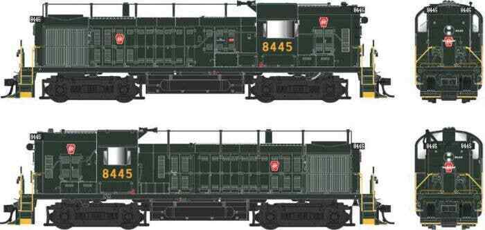 Bowser 25239 HO Pennsylvania Alco RS-3 Hammerhead Diesel Locomotive #8445 NIB image 4