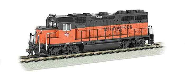 Bachmann 60308 HO Scale Milwaukee Road EMD GP40 Diesel Locomotive #2001 DCC NOS image 0