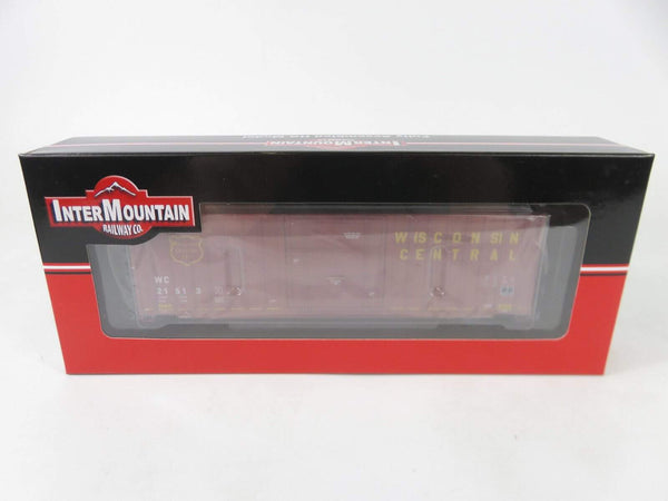 Intermountain 4130005-02 HO Wisconsin Central Gunderson 50' High Cube Boxcar image 0
