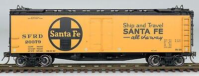 Intermountain 46111-21 HO Santa Fe Ship &amp; Travel Large Herald Refrigerator Car image 1