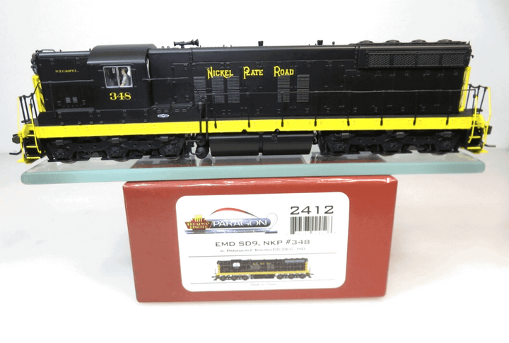 Broadway Limited BLI 2412 HO NKP Nickel Plate Road EMD SD9 Locomotive DCC/Sound image 1
