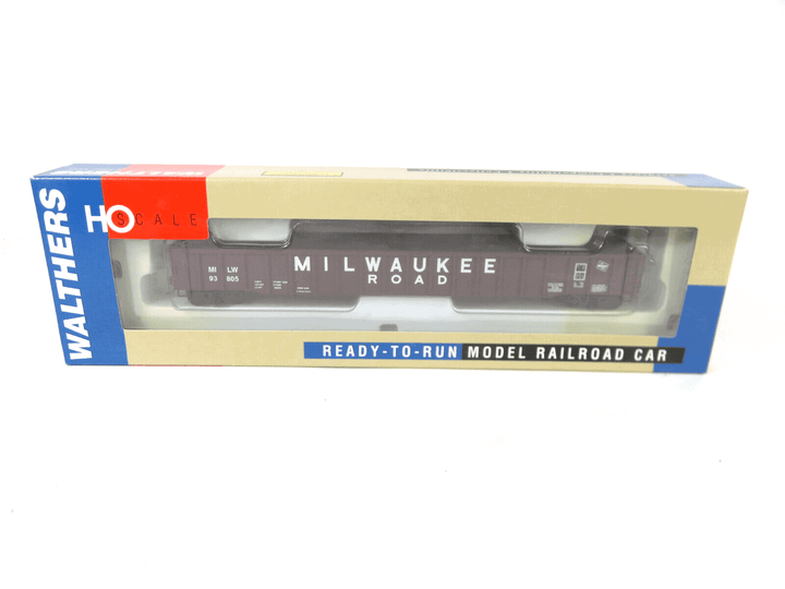 Walthers 932-3274 HO Scale 65' Mill Gondola Milwaukee Road #93805 NIB image 1