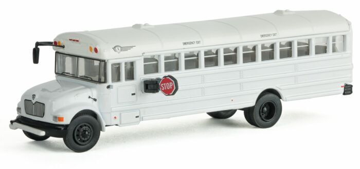 Walthers SceneMaster 949-11702 HO International White Railroad MOW Crew Bus NIB image 1