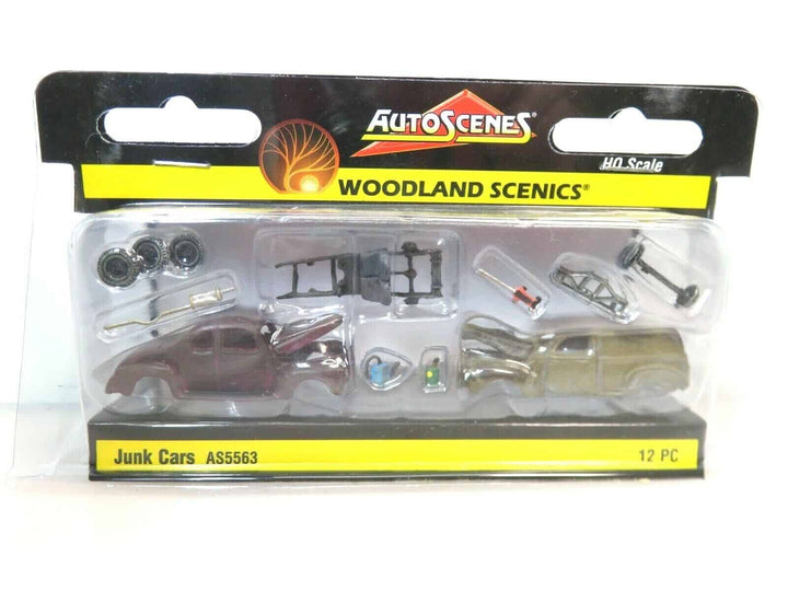 Woodland Scenics AS5563 HO Scale Junk Cars image 1