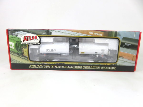 Atlas 1553-2 HO Scale 17,360 Gallon Tank Car ACFX #86471 NOS
