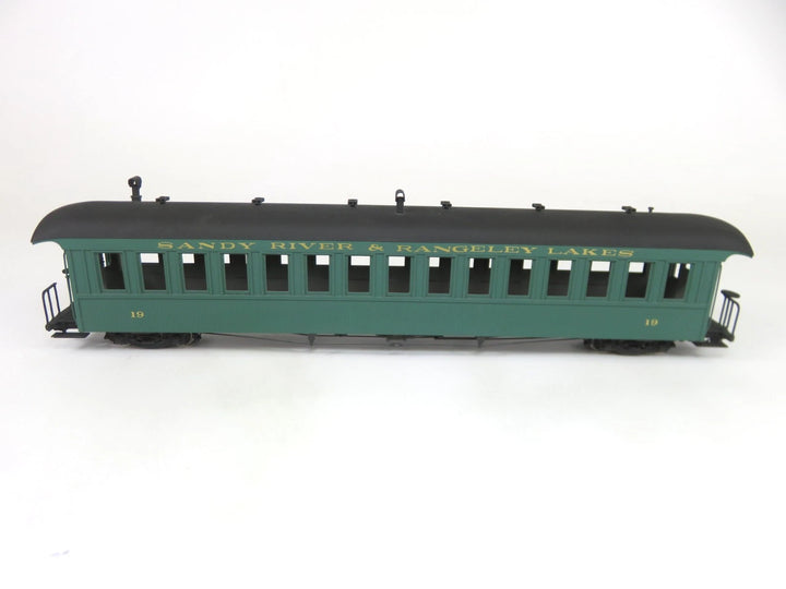 NJ Custom Brass Orion Models On2 Scale SR&RL Coach Passenger Car #19 P ...