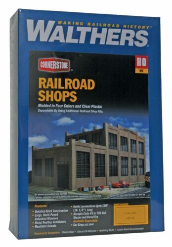 Walthers Cornerstone Part #933-2970 HO Scale Railroad Shop Kit NIB image 0