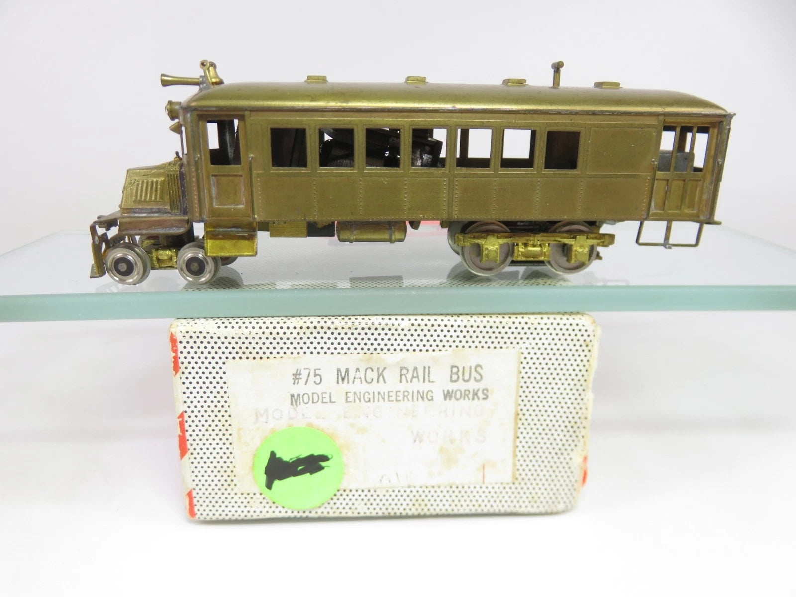 MEW Model Engineering Works HO Scale Brass #75 Mack Rail Bus ...