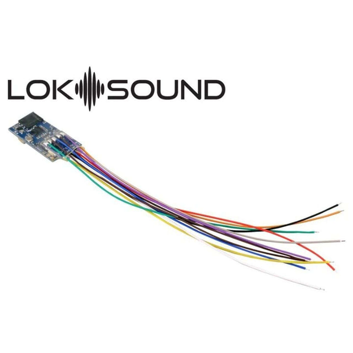 ESU 58823 LokSound V5 micro DCC *BLANK* Sound Decoder W/ Open Wires HO/N Scale image 2