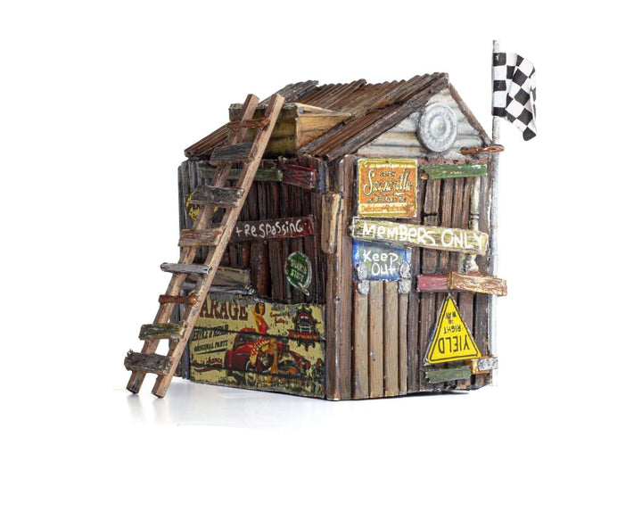 Woodlands Scenics BR5072 HO Scale Kids Clubhouse Built and Ready NIB image 2