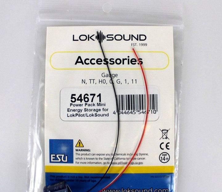 ESU 54671 Power Pack Mini Energy Storage for LokPilot / LokSound, All Scales image 1