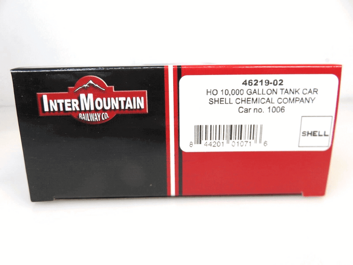 Intermountain 46219-02 HO ACF Type 27 10,000 Gallon Tank Car Shell Chemical Co. image 2