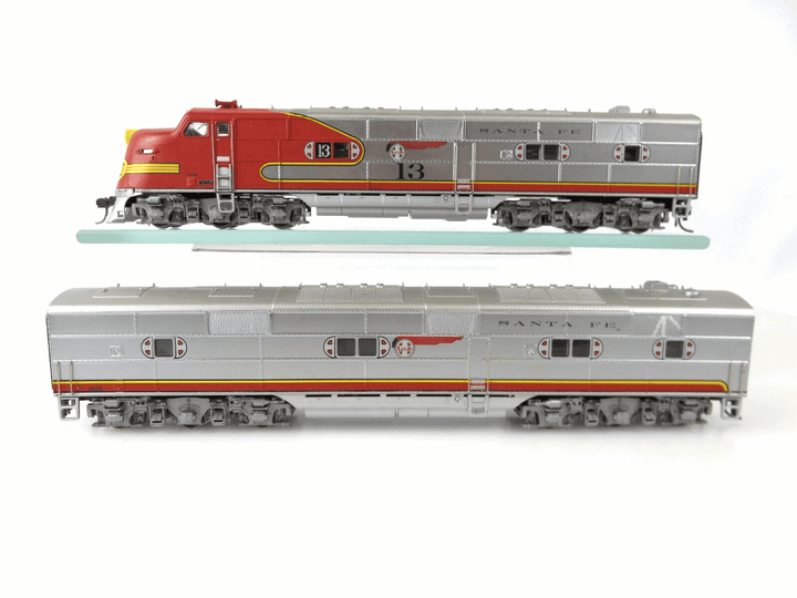 Broadway Limited BLI HO ATSF Santa Fe EMD E6A/B Diesel Locomotive Set DCC Sound image 0