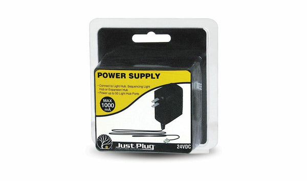Woodland Scenics JP5770 Just Plug Lighting System, Power Supply (24VDC) image 0