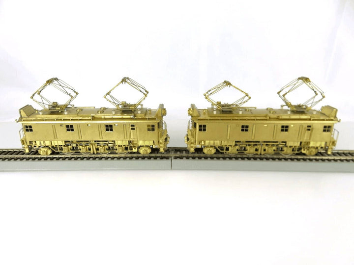 Nickel Plate Products Brass HO Great Northern Z-1 Boxcab Electric Locomotive Set image 5