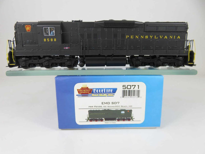 Broadway Limited BLI 5071 HO Scale PRR Pennsylvania EMD SD7 Locomotive DCC/Sound image 1