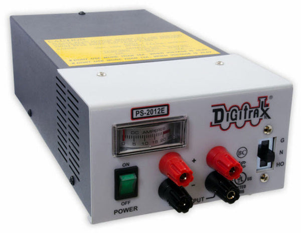 Digitrax N/HO/G PS2012E 20-Amp Regulated Power Supply NIB
