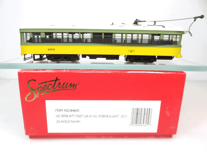 HO Bachmann Spectrum 84605 Los Angeles Railway Peter Witt Street Car w/ DCC image 1