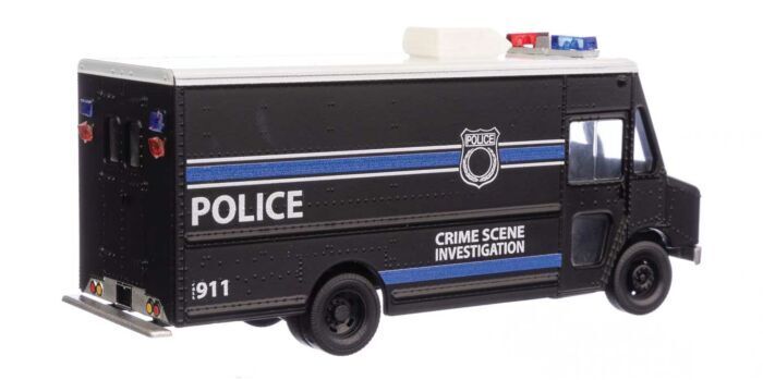 Walthers SceneMaster 949-12105 HO Scale Morgan Olson Route Star Police CSI Van image 2