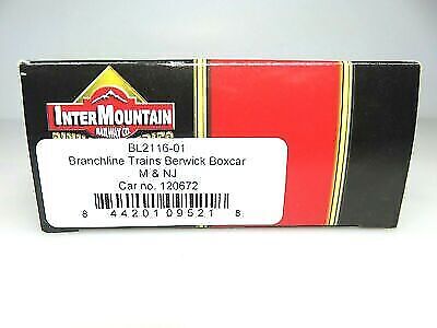 Intermountain Branchline BL2116-01 HO Middletown &amp; New Jersey Berwick Boxcar NIB image 0