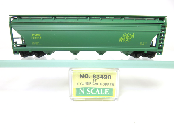 Model Power 83490 N Scale 55' Cylindrical Hopper CNW Chicago & Northwestern