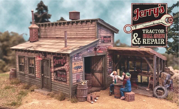Bar Mills Scale Model Works #252 HO Scale Jerry's Small Engine Repair Kit NIB image 0