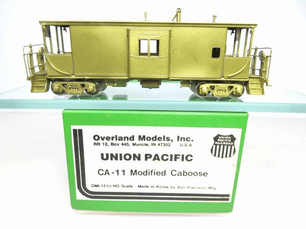 Overland Models Brass OMI-1133 HO UP Union Pacific Railroad CA-11M Caboose #2 image 0