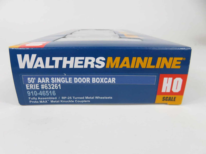 Walthers Mainline 910-46516 HO Scale 50' AAR Single Door Boxcar Erie Railroad image 2