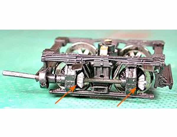 NWSL 2800-6 Bachmann Spectrum HO Scale 80-Ton 3 Truck Shay Gear Upgrade Kit image 5