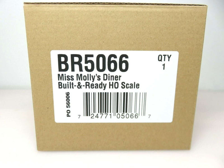 Woodland Scenics BR5066 Built and Ready HO Scale Miss Molly's Diner NIB image 5