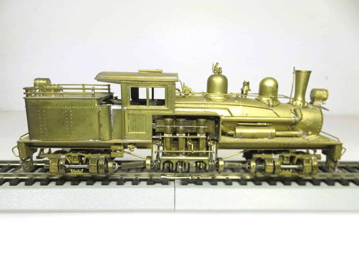 Pacific Fast Mail Brass HO Scale Class B 2-Truck Shay Geared Logging Locomotive image 3