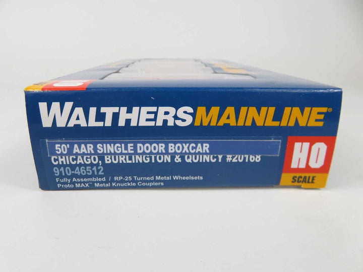 Walthers Mainline 910-46512 HO Scale 50' AAR Single Door Boxcar CB&amp;Q Burlington image 2