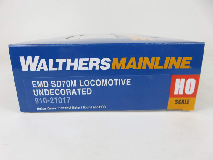 Walthers Mainline 910-21017 HO EMD SD70M Locomotive ESU Sound/DCC Undecorated image 3
