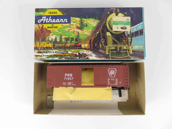 Athearn Branchline Trains #10103 PRR Pennsylvania 40' Boxcar Unassembled Kit NOS image 0