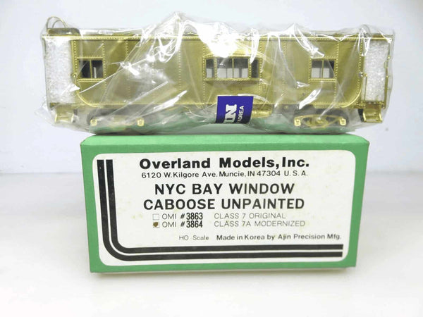Overland Models Brass OMI-3864 HO Scale New York Central Bay Window Caboose #2 image 0
