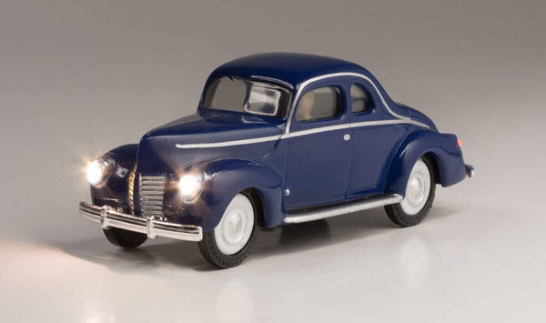 Woodland Scenics JP5598 HO Scale Just Plug Blue Coupe Lighted NIB image 0