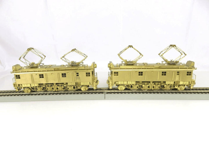 Nickel Plate Products Brass HO Great Northern Z-1 Boxcab Electric Locomotive Set image 6