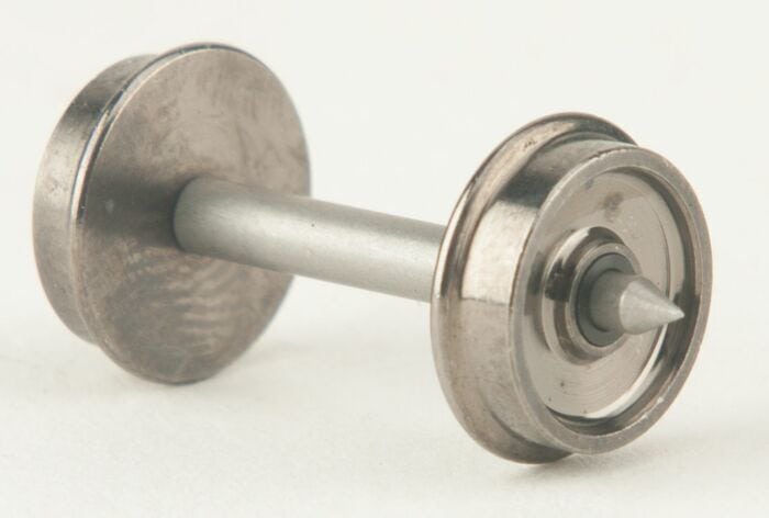 Walthers 920-2304 HO Scale 33" Turned Metal RP-25 Wheelsets W/Metal Axles 100pk image 2