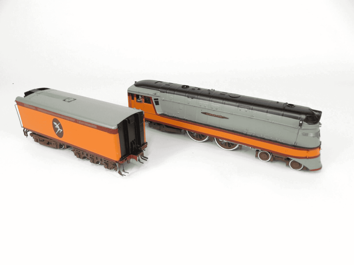 Overland Models OMI-1463 Brass HO Milwaukee Road 'A' 4-4-2 Locomotive Pro-Paint image 7