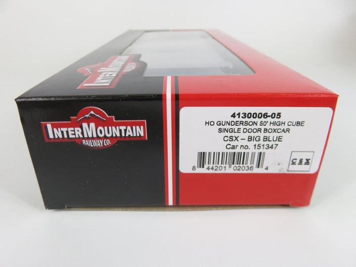 Intermountain 4130006-05 HO Scale CSX Gunderson 50' High Cube Single Door Boxcar image 2